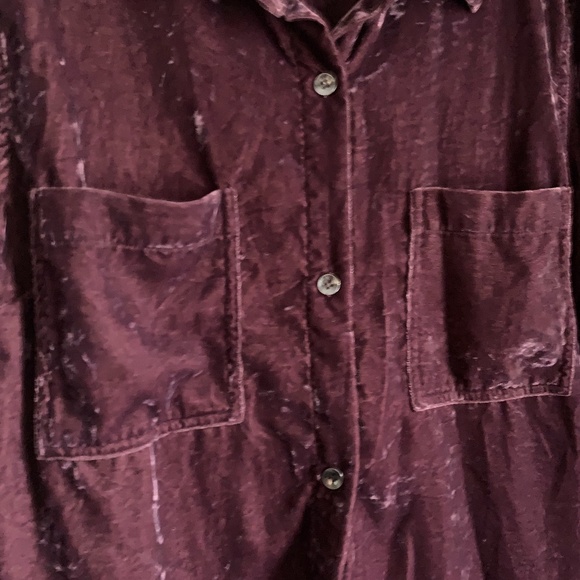 splendid velvet shirt